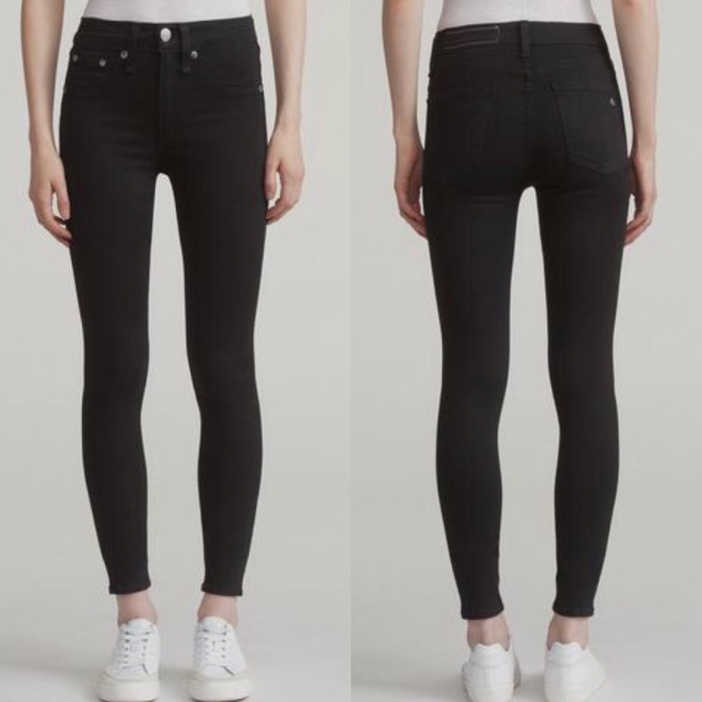 Rag & Bone High Rose Ankle Skinny